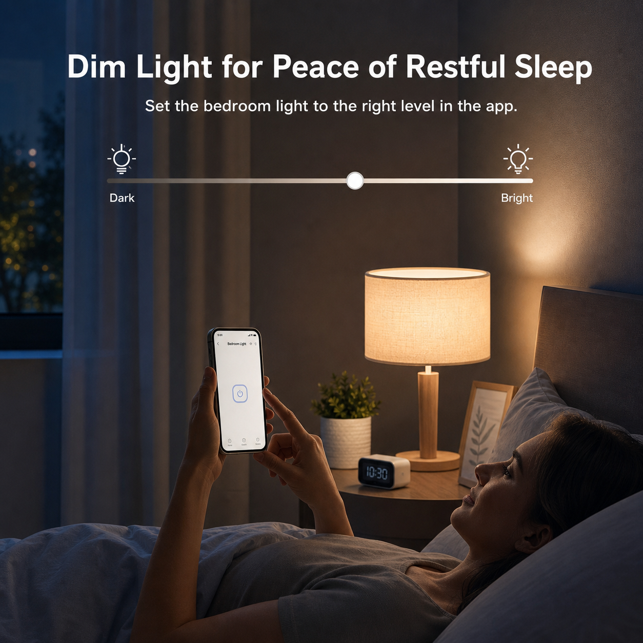 NéoDim WiFi Pro bedroom dim light app control