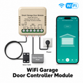 NéoGarage Mini Comfort WiFi garage door controller module with wiring diagram