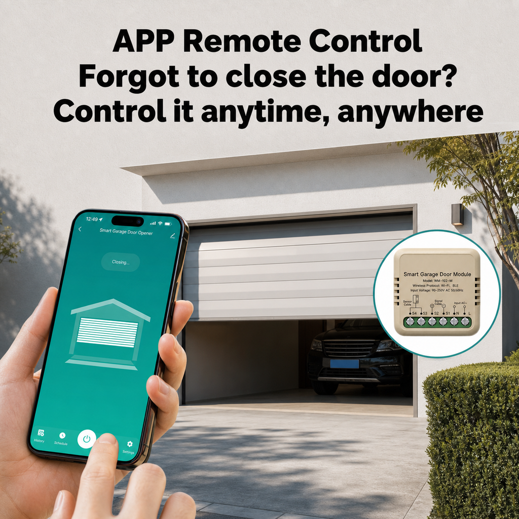 NéoGarage Mini Comfort app remote control for garage door