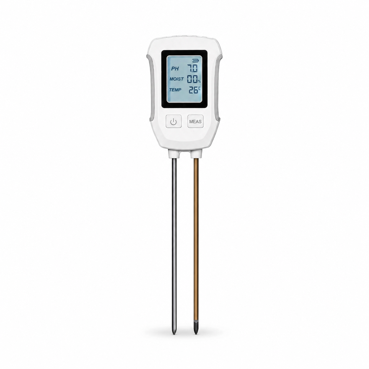Beige variant packshot of 3-in-1 soil tester on white background