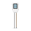 Testeur de sol 3 en 1 NeoGarden Soil Comfort beige vue frontale sur fond blanc