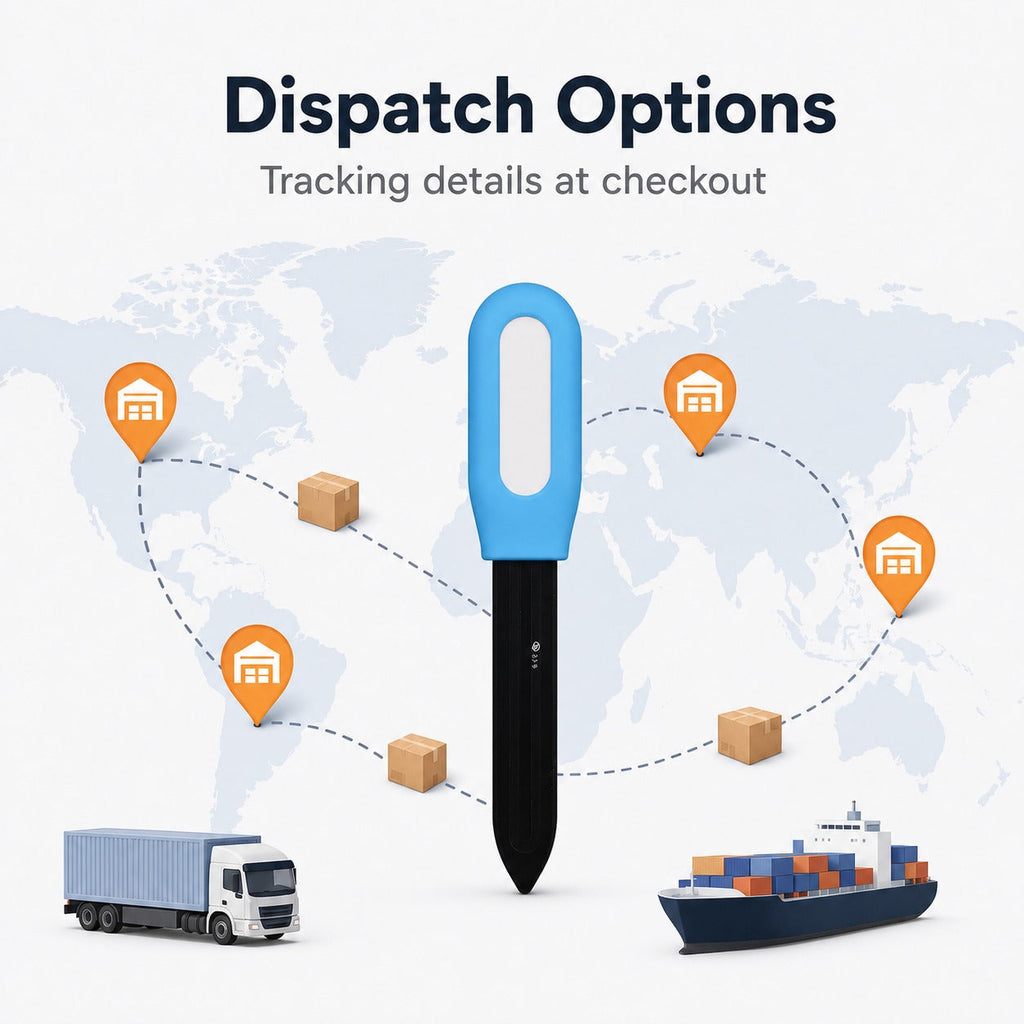 Generic dispatch options map with soil sensor product