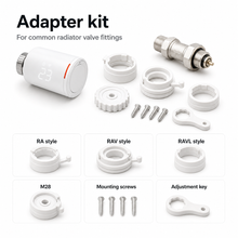 Adapter kit for NéoGraph Comfort radiator valve fittings