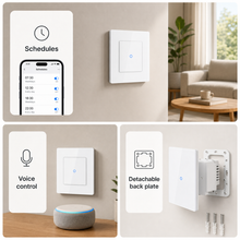 NéoGrid Essential scheduling voice control and detachable back plate features