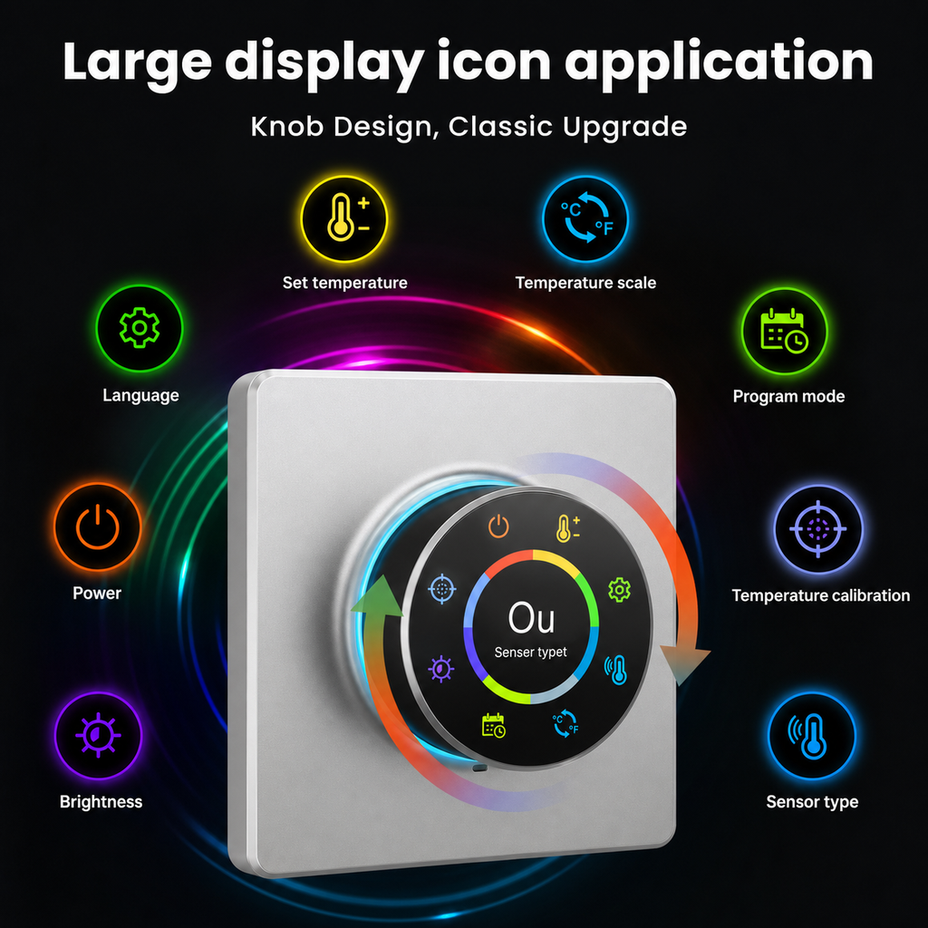 NéoHeat Essential large display icon application feature image