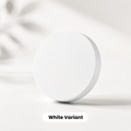 White variant studio packshot of NeoKey Scene Comfort V2 round scene button