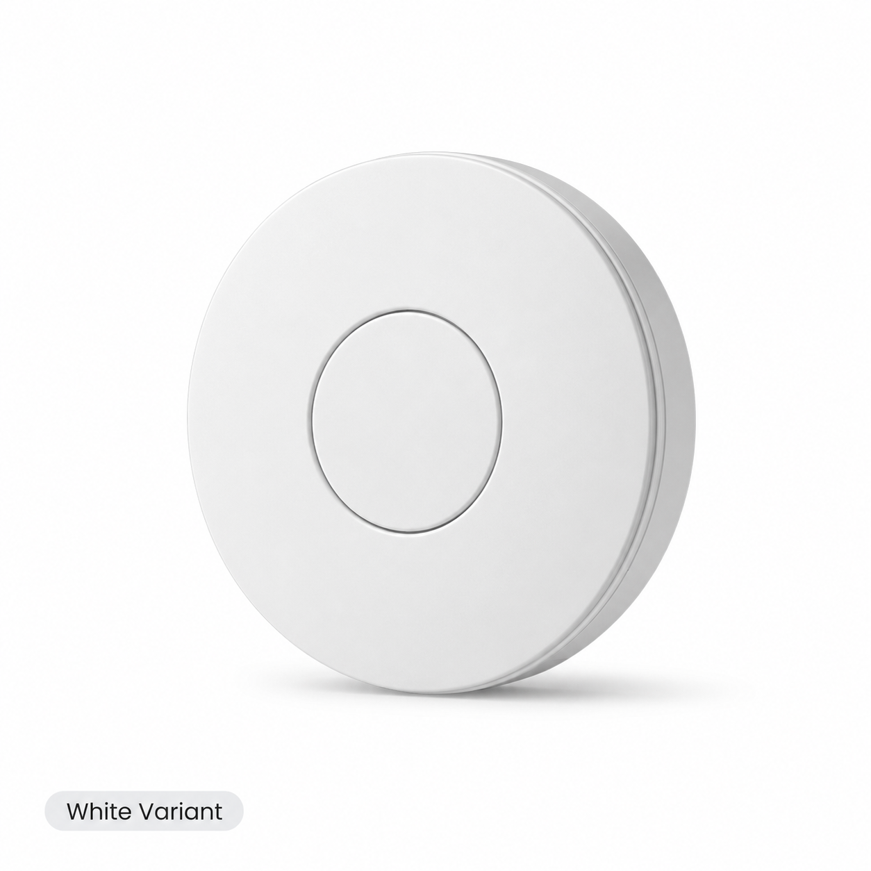 Studio packshot of white NeoKey scene button variant