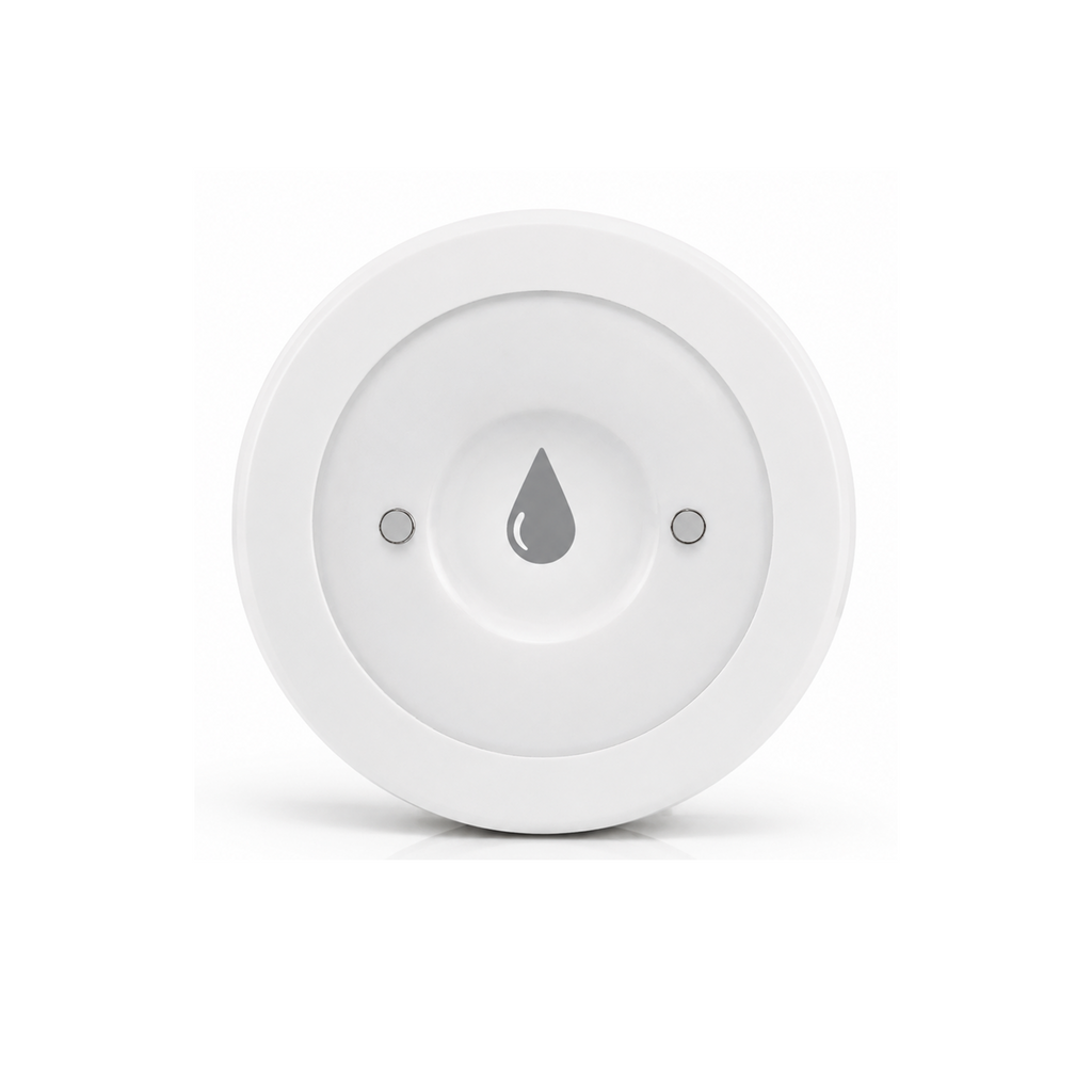 Lot de 1 détecteur de fuite d'eau ZigBee NéoLeak Comfort sur fond blanc