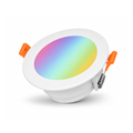 Spot LED RGB encastrable NéoLight Downlight Comfort 9W sur fond blanc