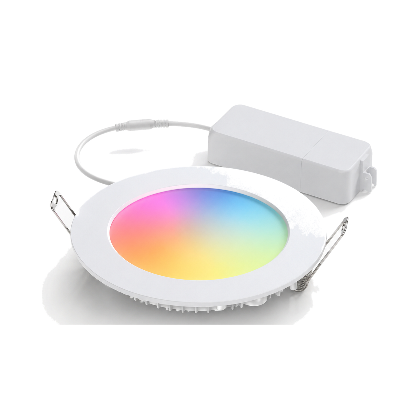 Spot LED encastrable NeoLight Downlight Comfort ZigBee RGB 6W avec driver externe