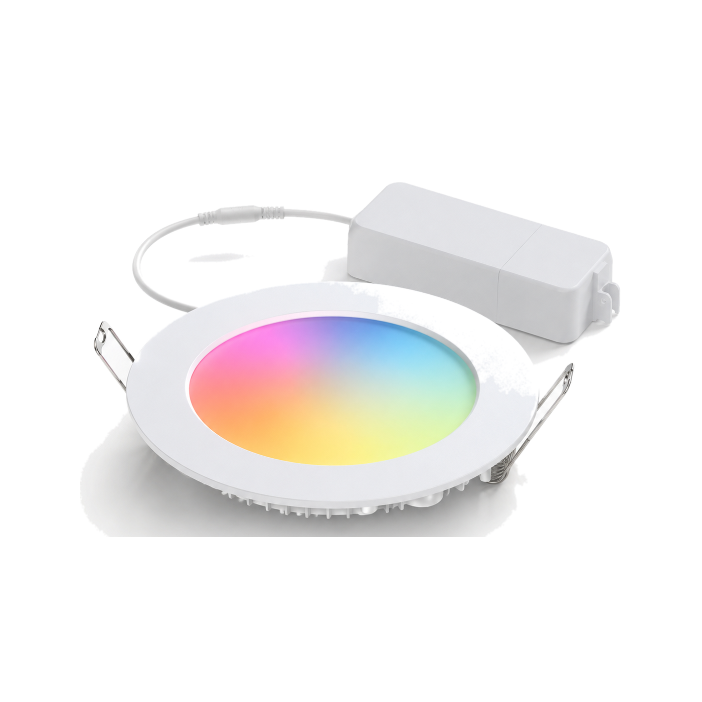 Spot LED encastrable NeoLight Downlight Comfort ZigBee RGB 6W lot de 1