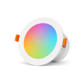 Spot LED encastrable RGB ZigBee NéoLight Downlight 12W seul sur fond blanc