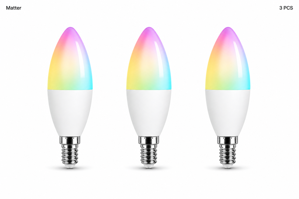 NéoLight E14 Matter Comfort candle bulbs 3 PCS
