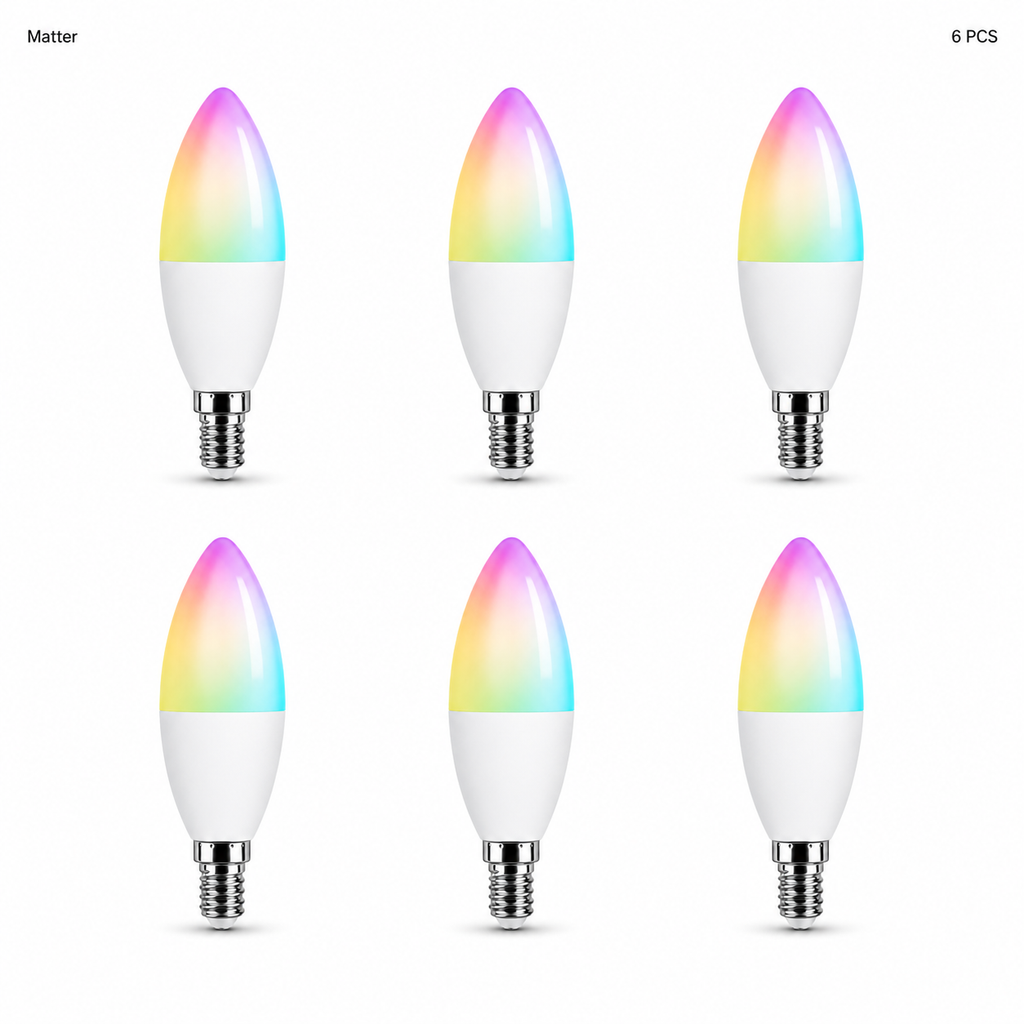 NéoLight E14 Matter Comfort candle bulbs 6 PCS