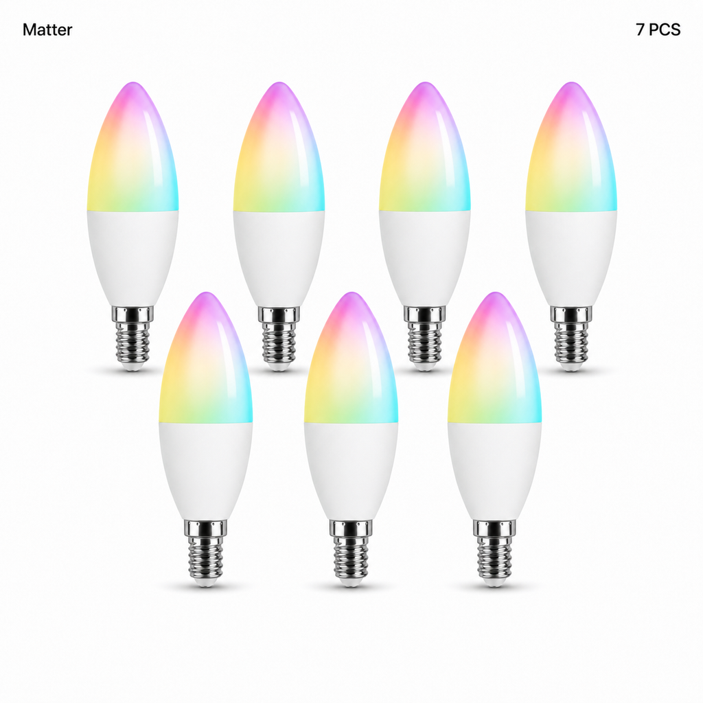 NéoLight E14 Matter Comfort candle bulbs 7 PCS