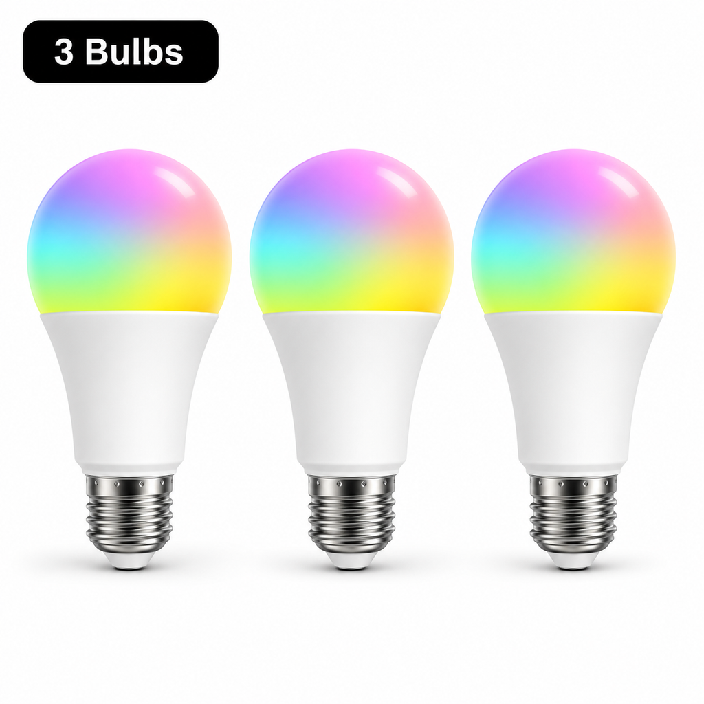 Three bulb pack variant for E27 smart bulb