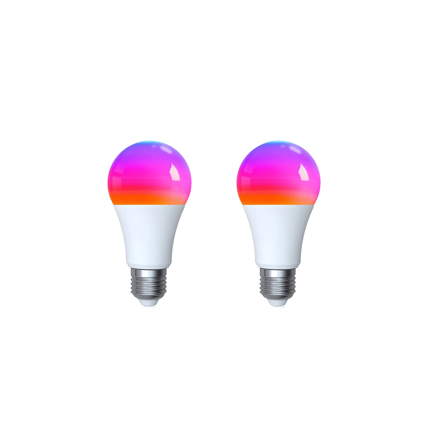 Ampoules LED NeoLight E27 Matter Comfort Wi-Fi Matter RGB 9W lot de 2