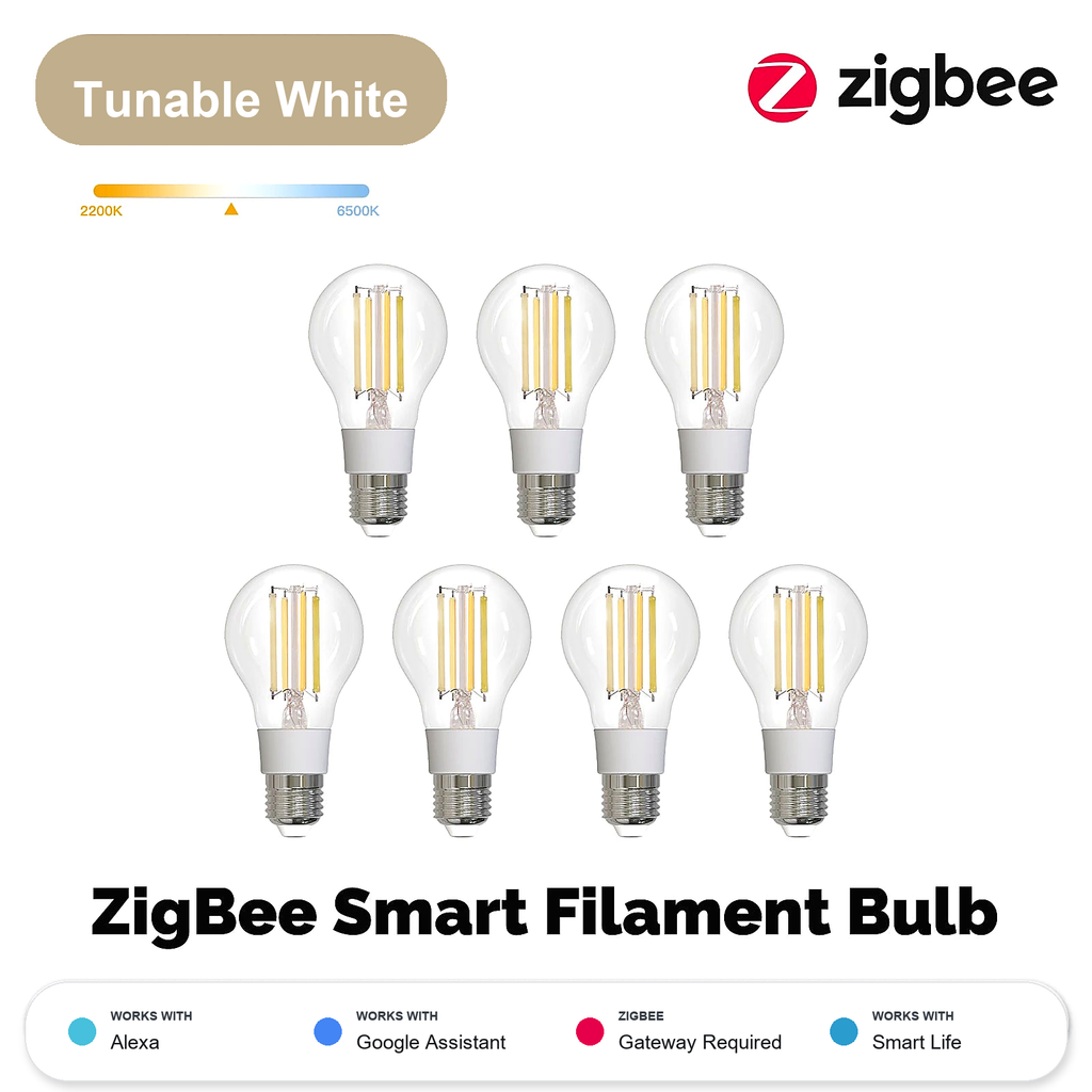 NéoLight Filament Comfort 7 PCS ZigBee filament bulb pack