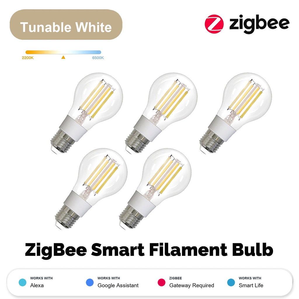 NéoLight Filament Comfort 5 PCS ZigBee filament bulb pack