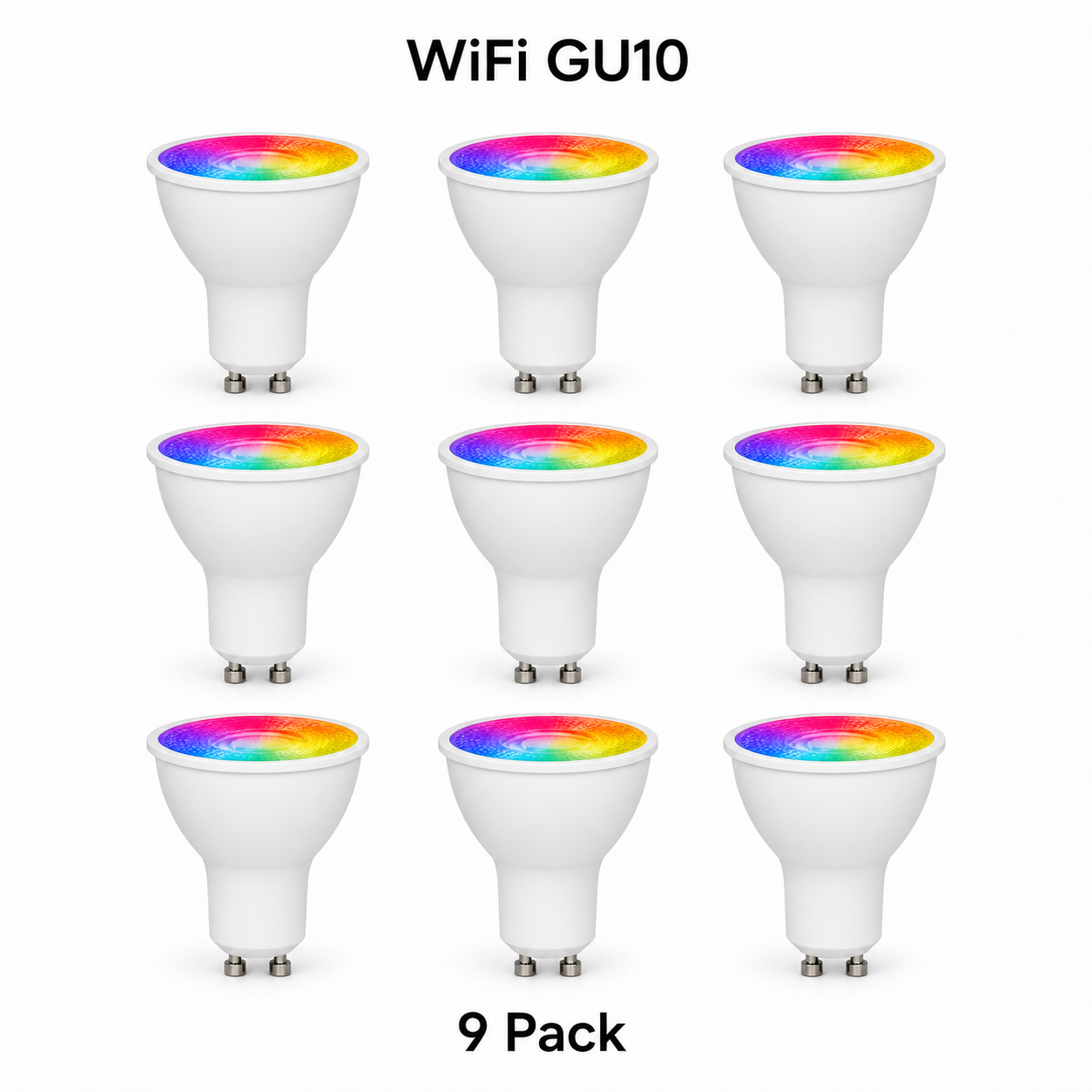NéoLight GU10 Comfort WiFi 9 Pack studio product image