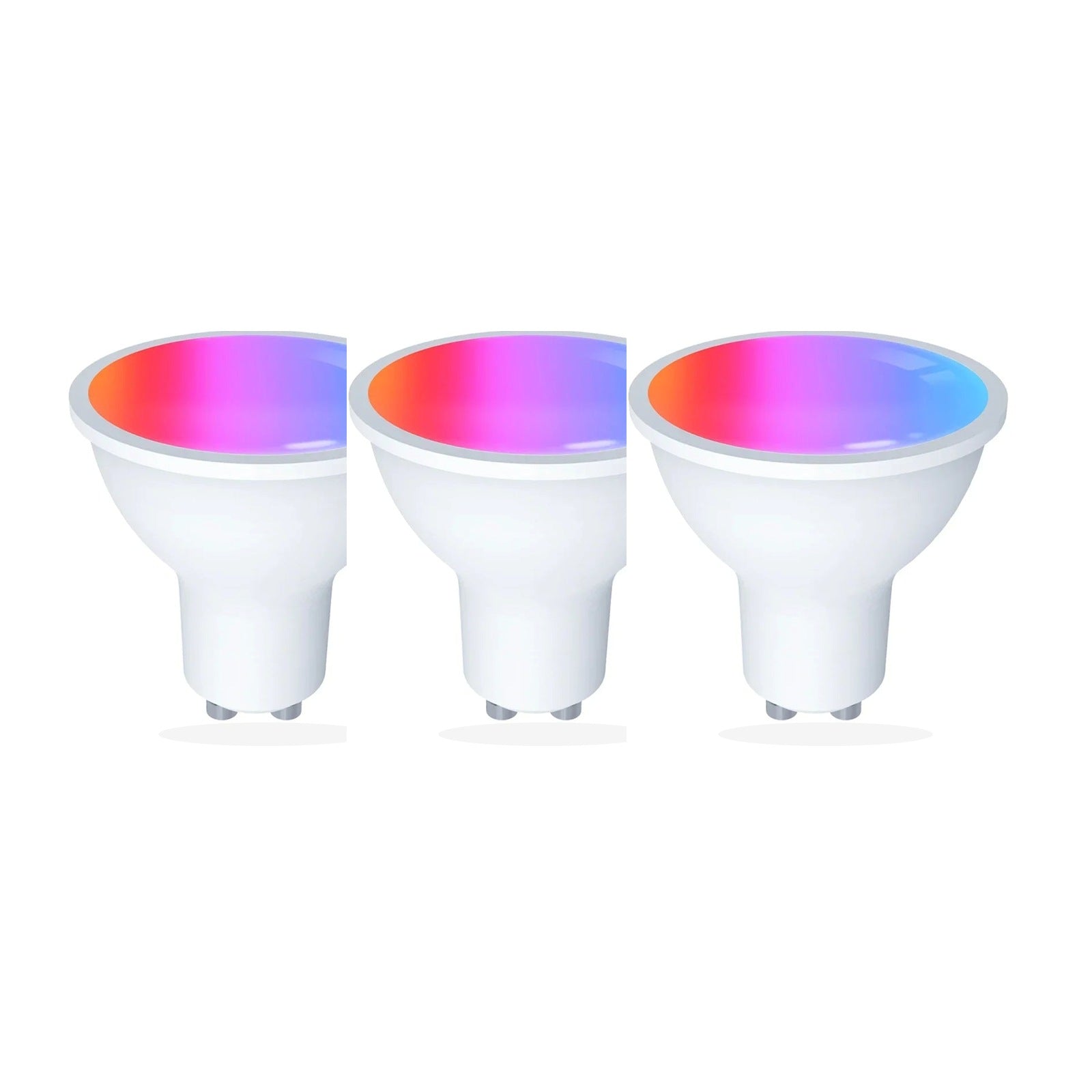 Ampoules GU10 Wi-Fi Matter RGB+CCT NéoLight GU10 Matter Comfort lot de 3