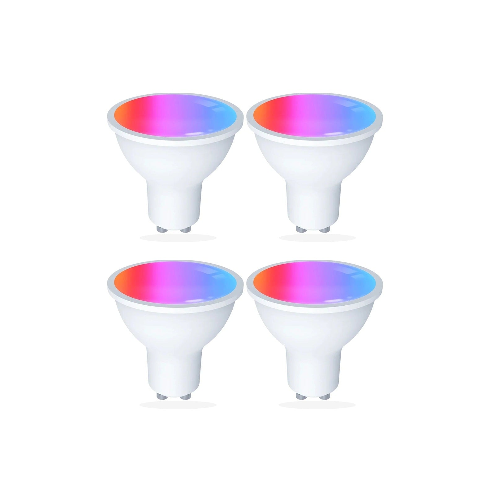 Ampoules GU10 Wi-Fi Matter RGB+CCT NéoLight GU10 Matter Comfort lot de 4