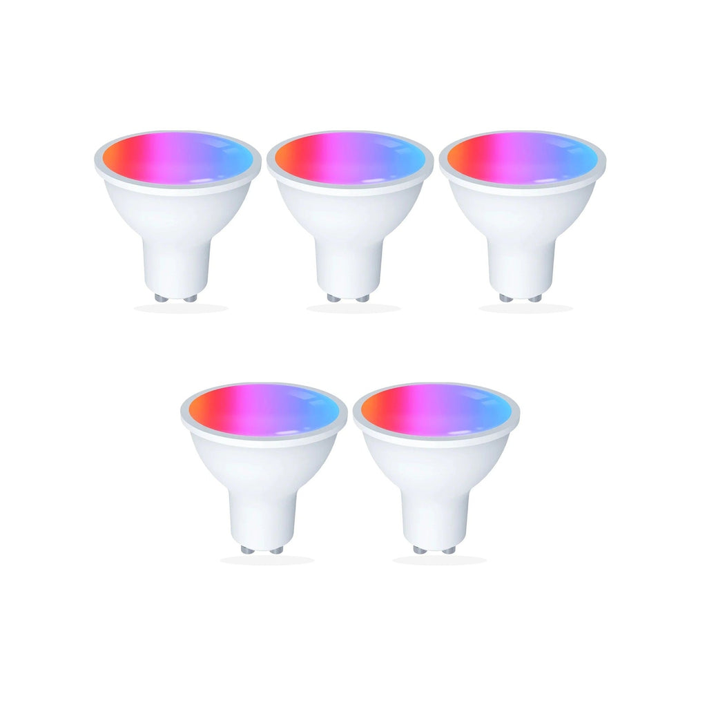 Ampoules GU10 Wi-Fi Matter RGB+CCT NéoLight GU10 Matter Comfort lot de 5