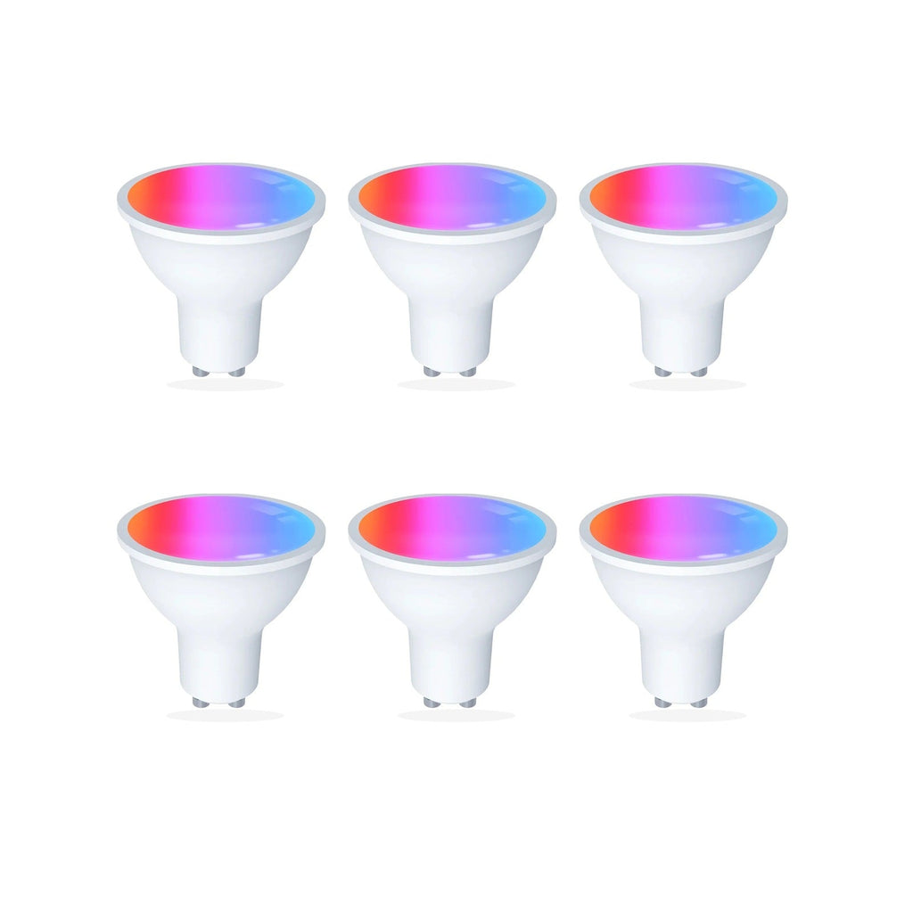 Ampoules GU10 Wi-Fi Matter RGB+CCT NéoLight GU10 Matter Comfort lot de 6