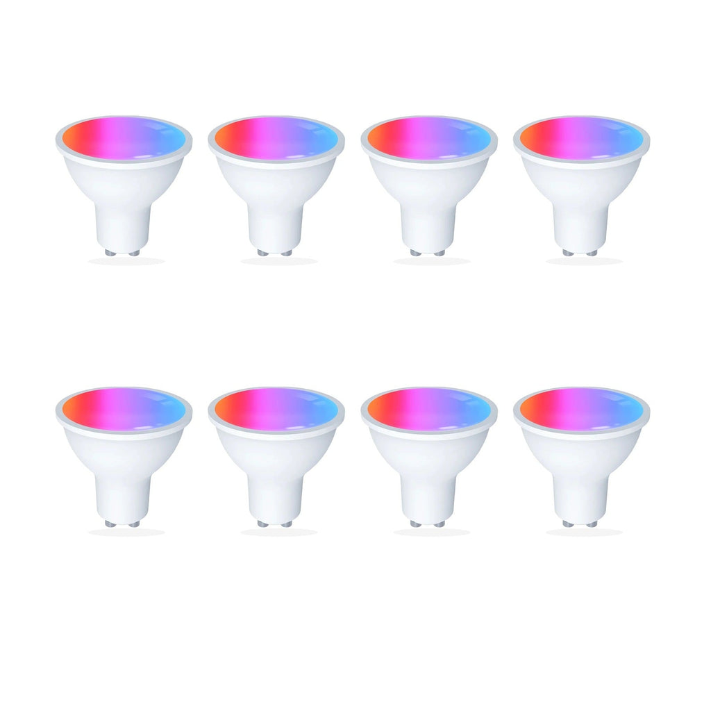 Ampoules GU10 Wi-Fi Matter RGB+CCT NéoLight GU10 Matter Comfort lot de 8