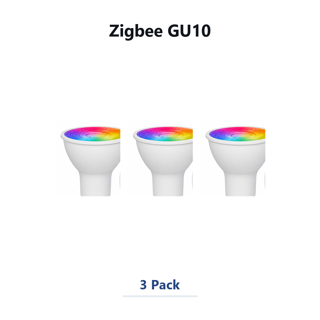 NéoLight GU10 Zigbee 3 Pack studio product image
