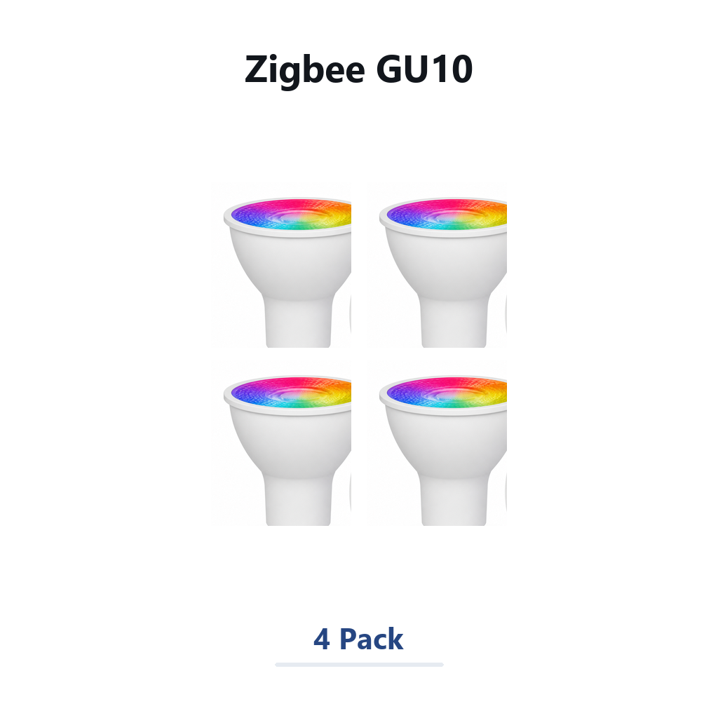 NéoLight GU10 Zigbee 4 Pack studio product image