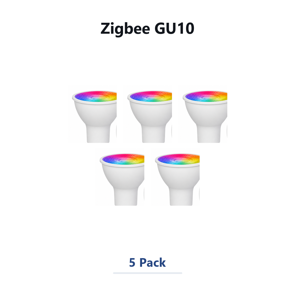 NéoLight GU10 Zigbee 5 Pack studio product image