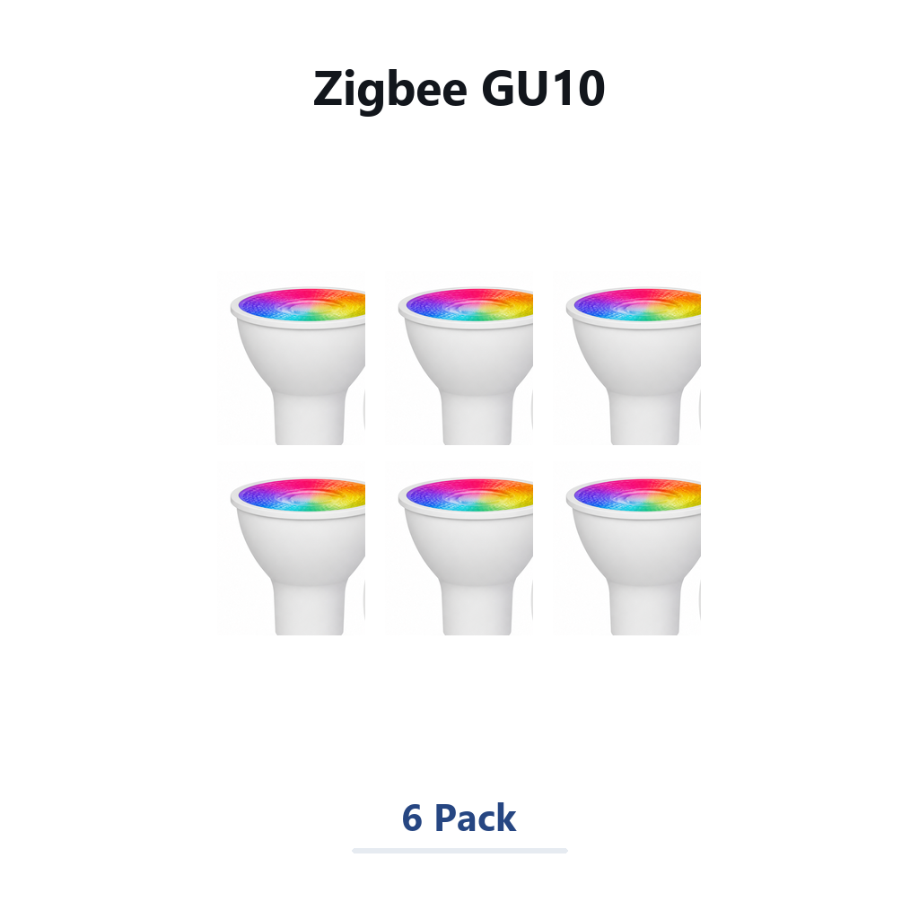 NéoLight GU10 Zigbee 6 Pack studio product image