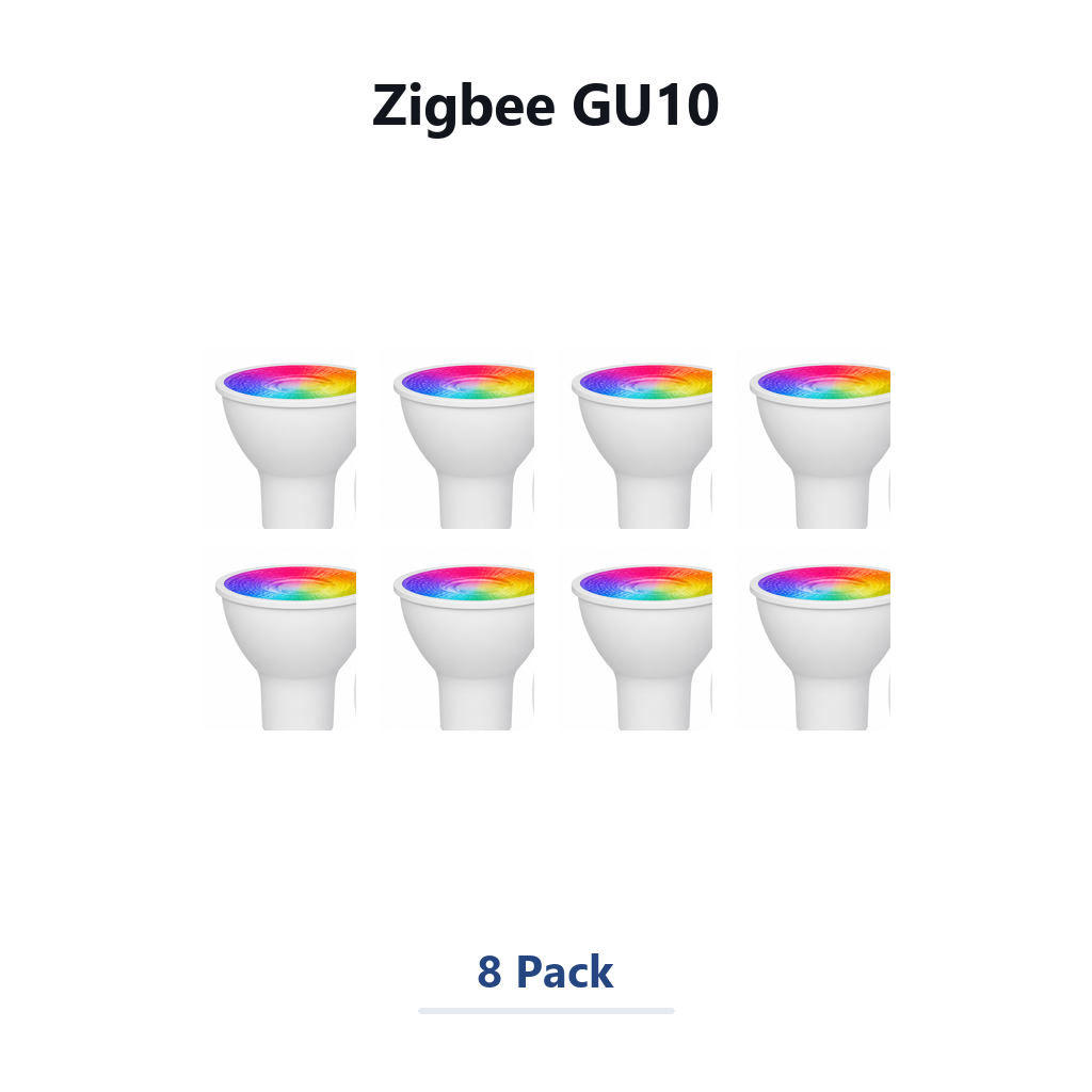 NéoLight GU10 Zigbee 8 Pack studio product image
