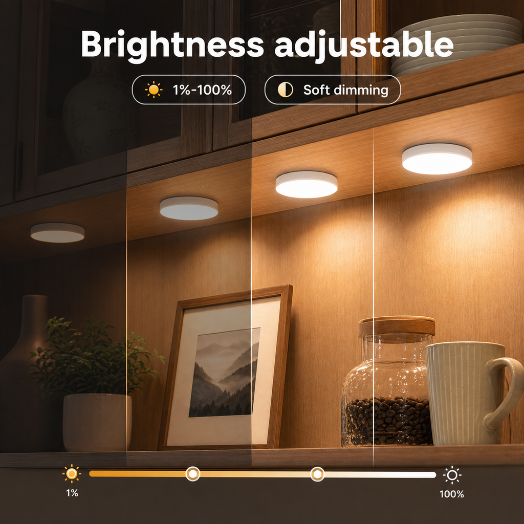Réglage de luminosité de l'ampoule LED intelligente GX53