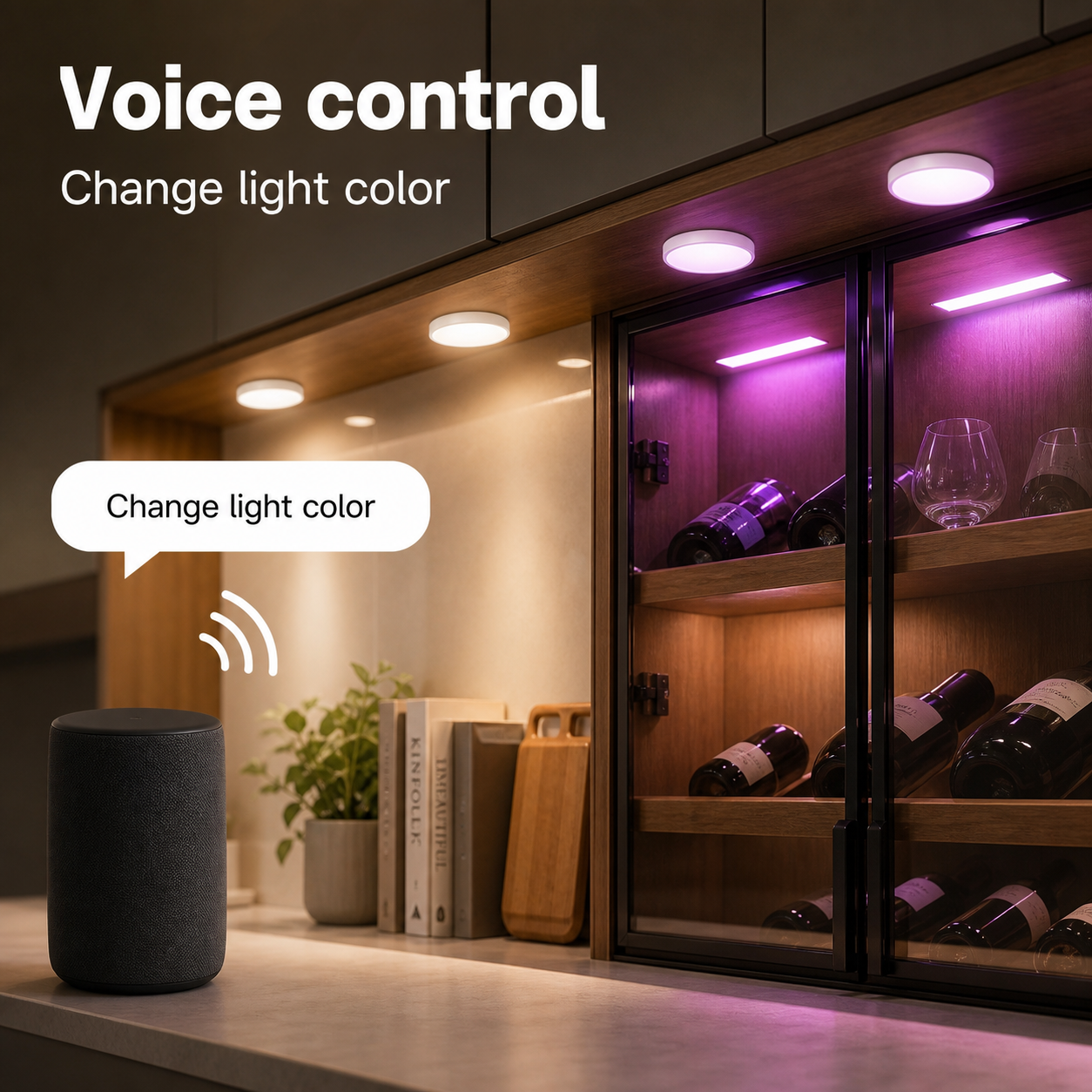 Contrôle vocal générique pour ampoule LED intelligente GX53