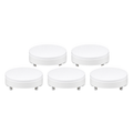Ampoules LED GX53 ZigBee RGB NéoLight en lot de 5 sur fond blanc