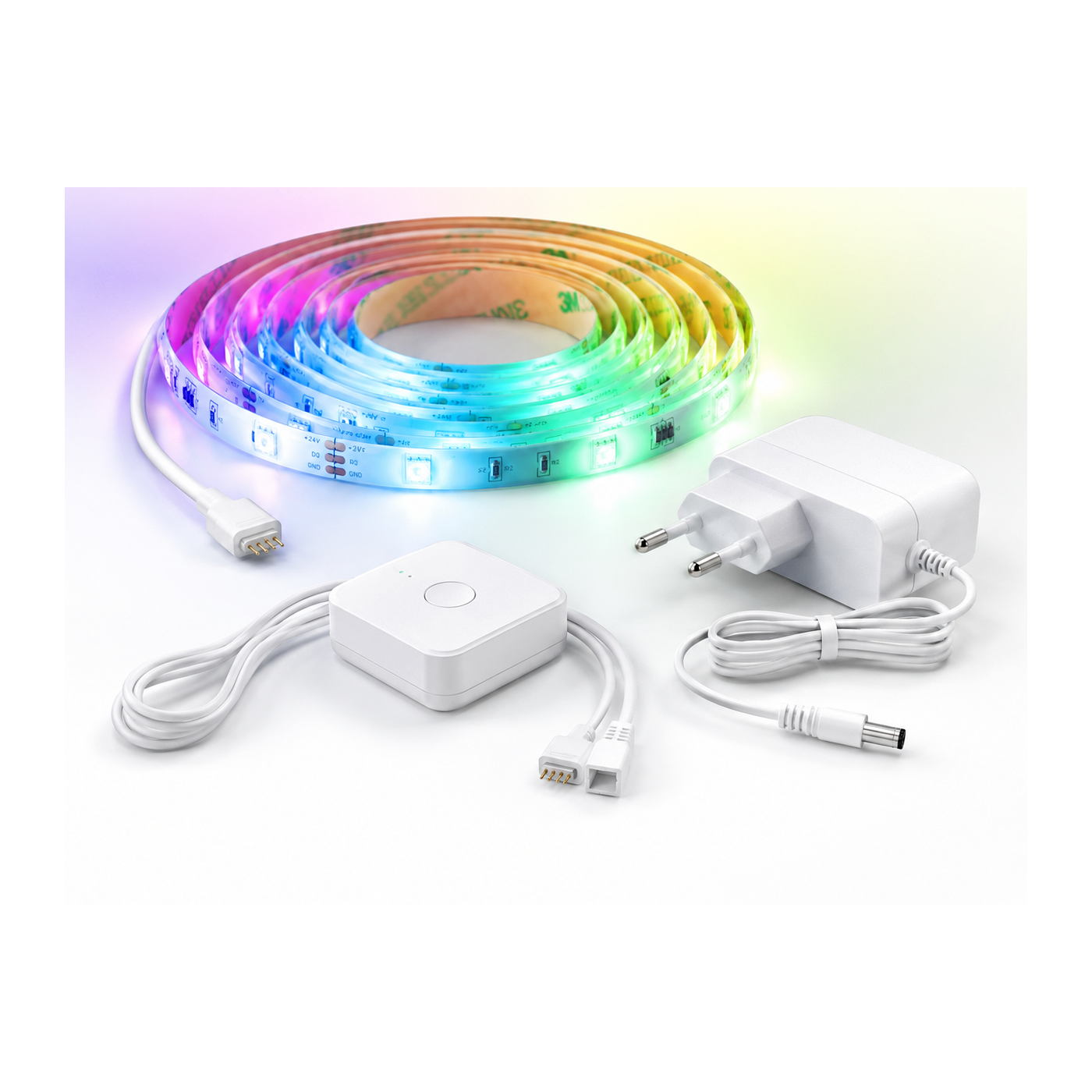 Kit ruban LED NeoLight Strip Comfort ZigBee RGB5050 avec controleur et alimentation europeenne