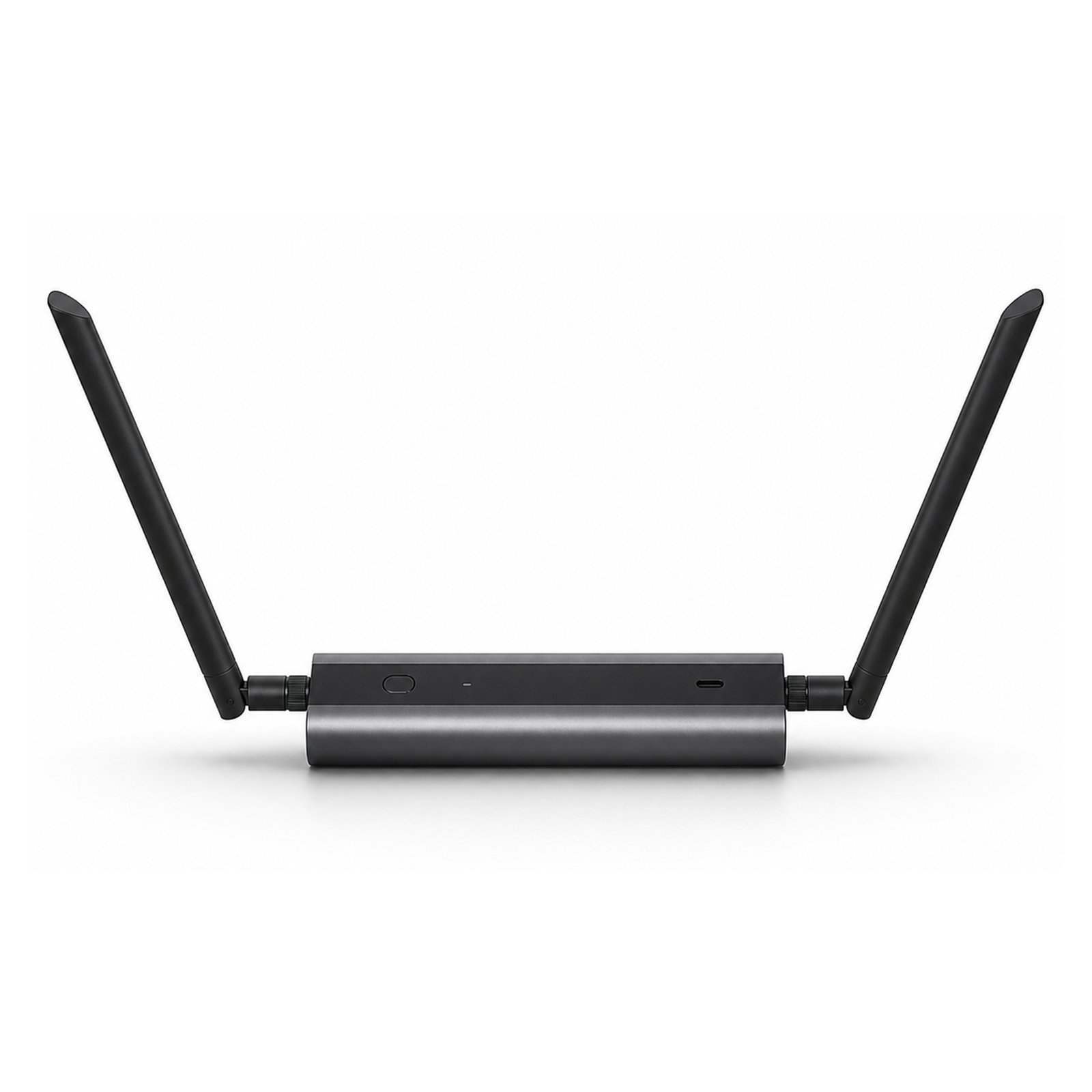 Passerelle Z-Wave 800 PoE NéoLink Z-Wave Max Pro avec double antenne sur fond blanc.