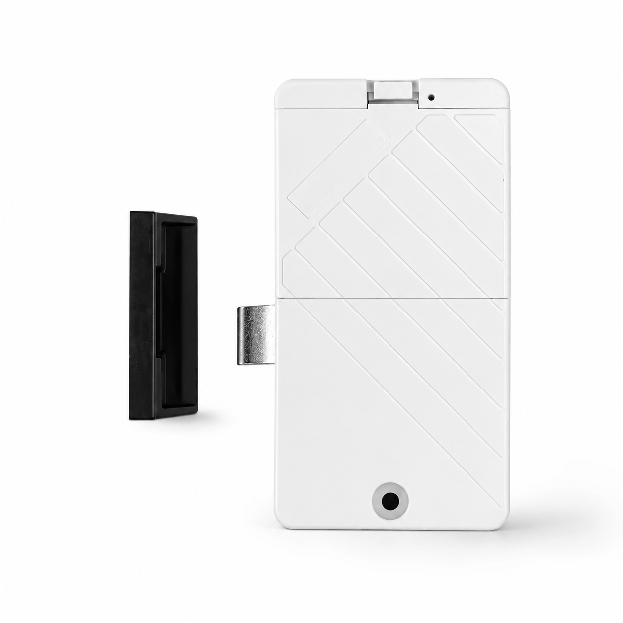 Studio packshot of Bluetooth smart cabinet lock