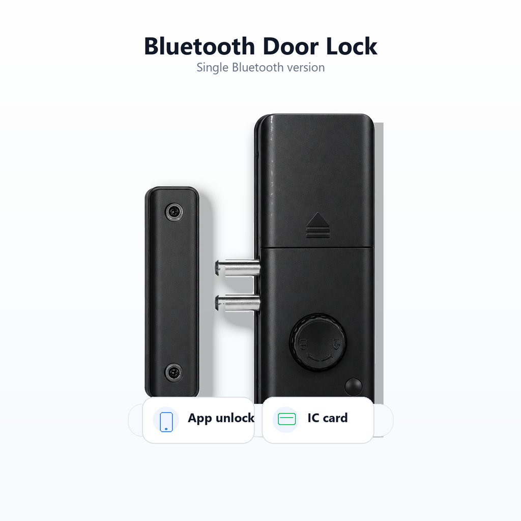 Bluetooth version packshot of concealed smart door lock