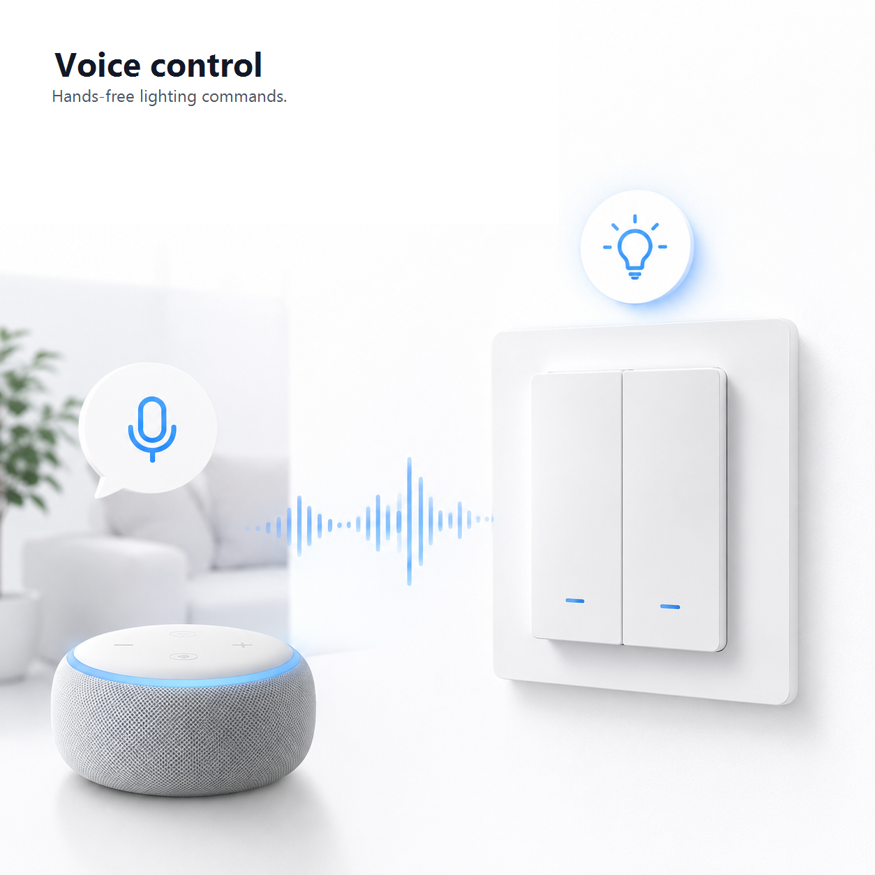 Generic voice control setup for NeoMatter Comfort EU