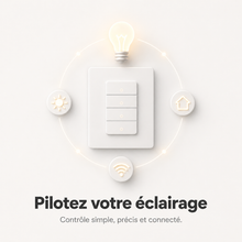 NéoMatter Comfort, visuel piloter votre éclairage pour un contrôle simple, précis et connecté.