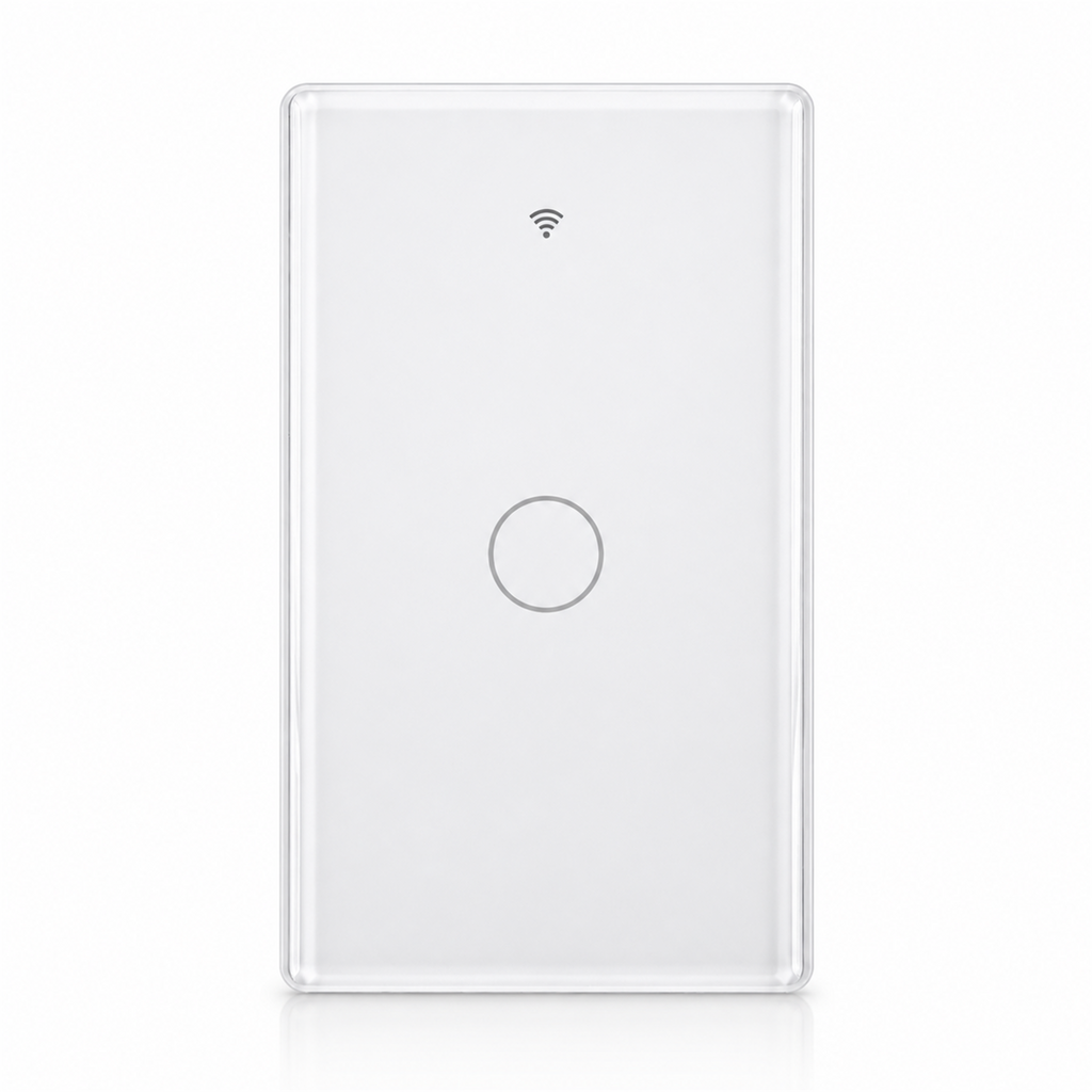 Interrupteur tactile NéoMatter Glass Comfort Matter US blanc 1 canal