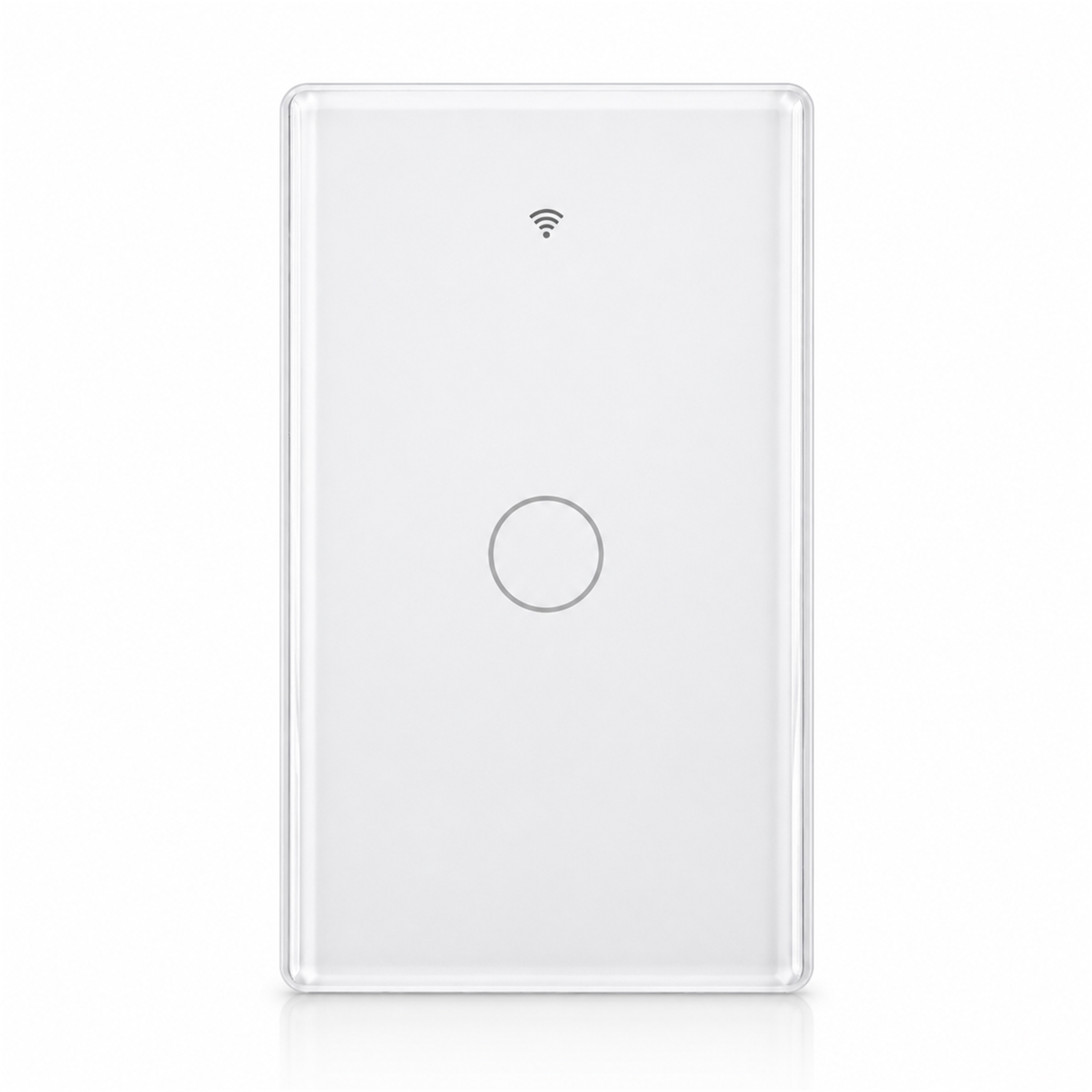 Interrupteur tactile NéoMatter Glass Comfort US blanc 1 canal
