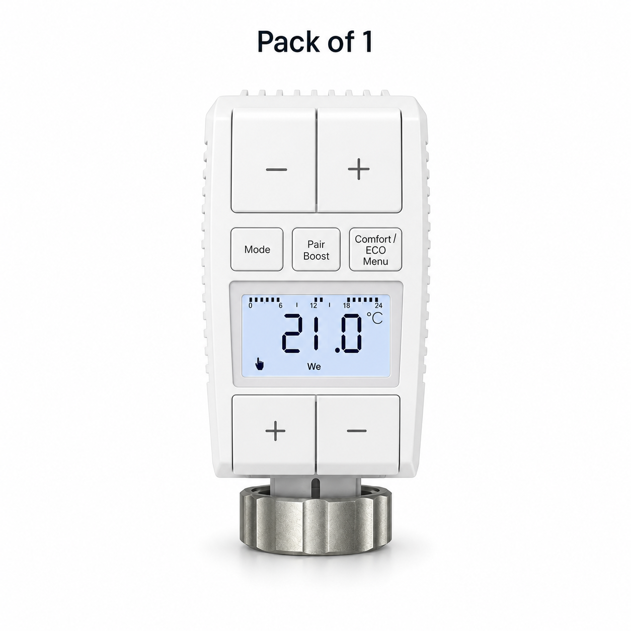 Pack of 1 NéoMini Comfort 2 compact thermostatic radiator valve
