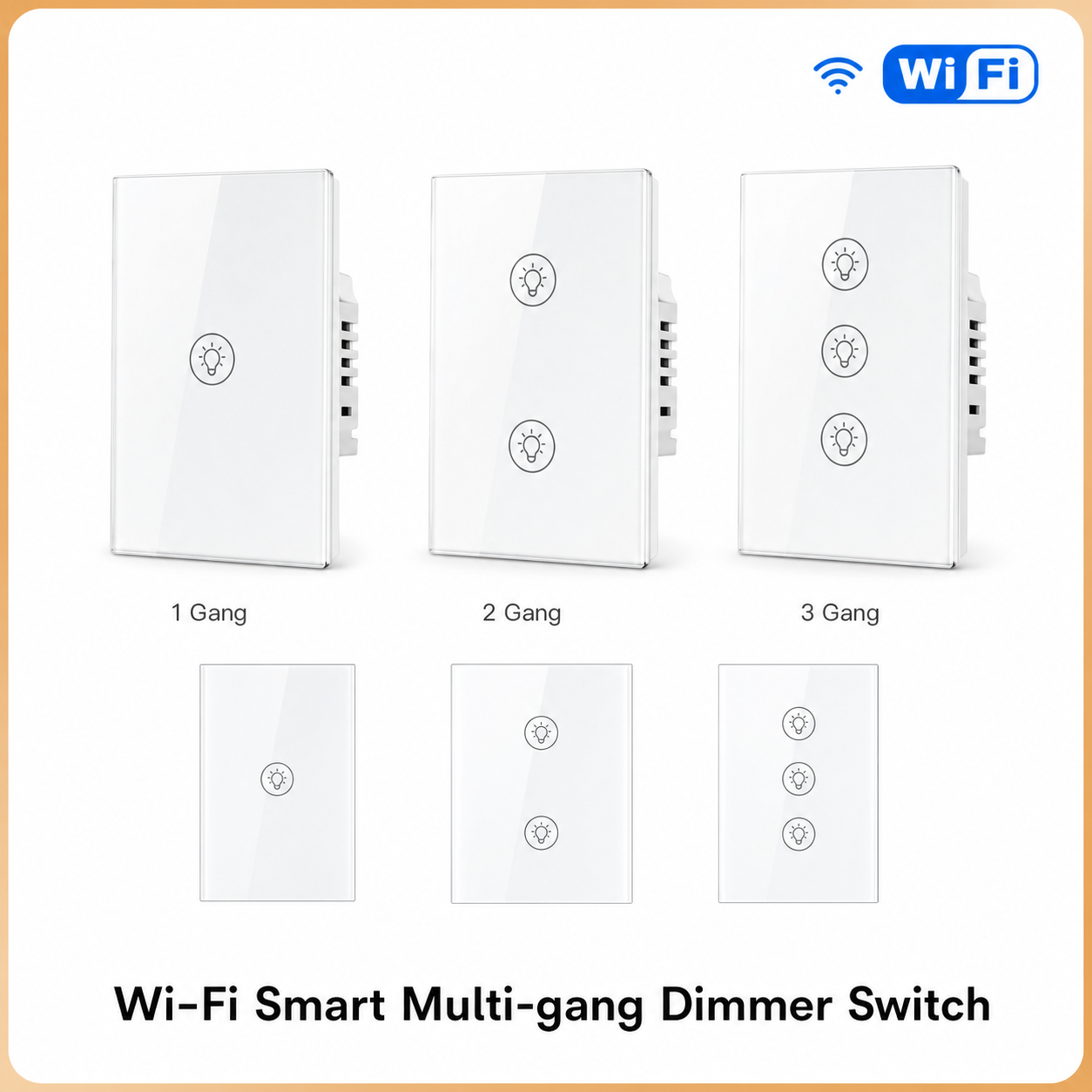 NéoMulti Dimmer Wi-Fi smart multi-gang dimmer switch main image