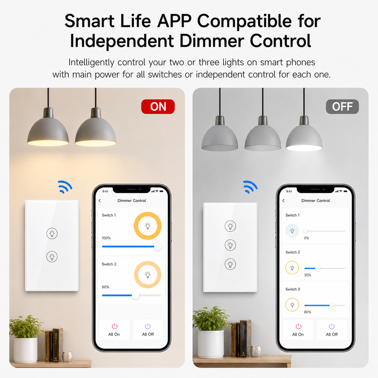 NéoMulti Dimmer independent app dimmer control image