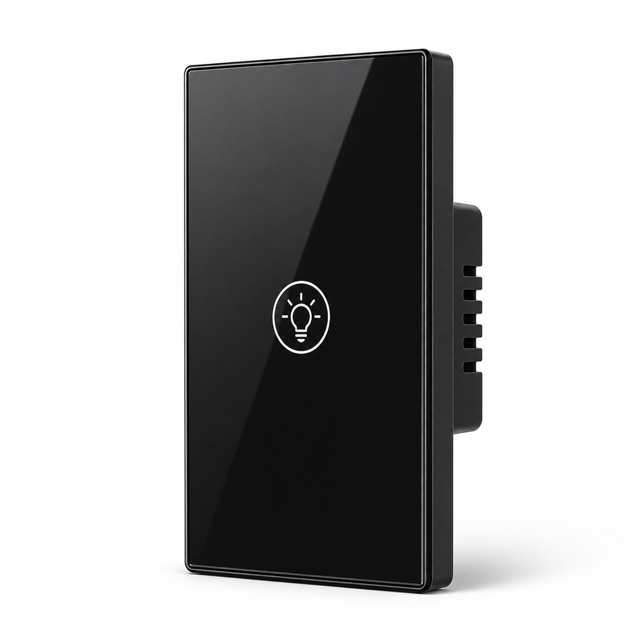 NéoMulti Dimmer US 1 Gang Black clean product view