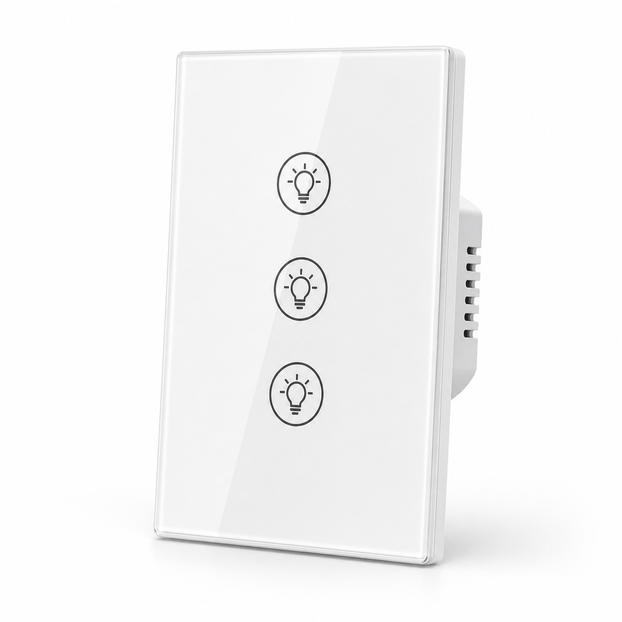 NéoMulti Dimmer US 3 Gang White clean product view